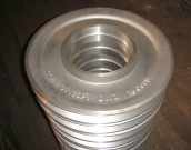 Crawler crane pulley